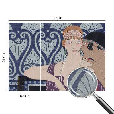 Moderná fototapeta na mieru Umelecký pár