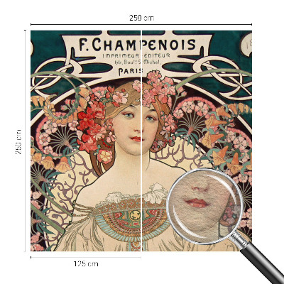 Fototapeta na mieru do obývačky Kvetinová symetria