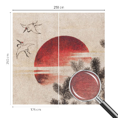 Tapeta Lesný východ