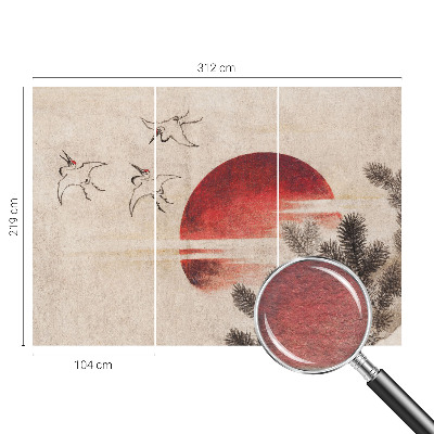 Tapeta Lesný východ