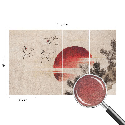 Tapeta Lesný východ