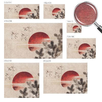 Tapeta Lesný východ