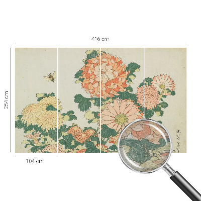 Fototapeta na stenu Kvety chryzantémy