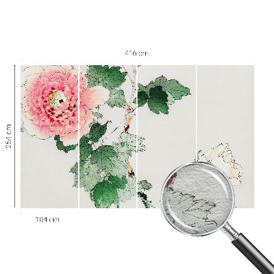 Vliesová tapeta na stenu Kvetinová jemnosť