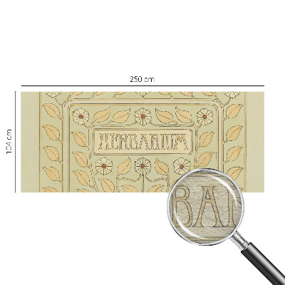 Fototapeta do obývačky Rastlinná ozdoba