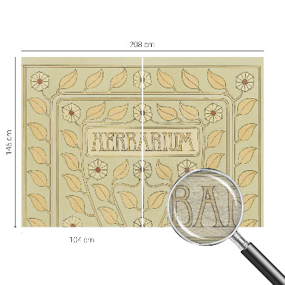 Fototapeta do obývačky Rastlinná ozdoba