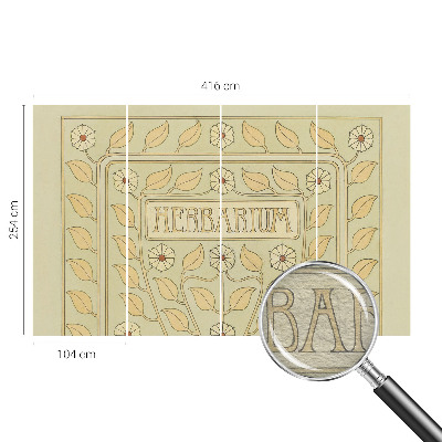 Fototapeta do obývačky Rastlinná ozdoba