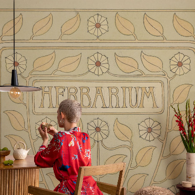 Fototapeta do obývačky Rastlinná ozdoba