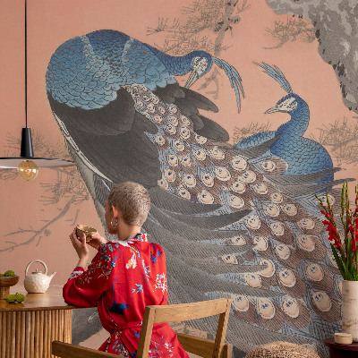 Vliesová fototapeta pre deti Pávia elegancia