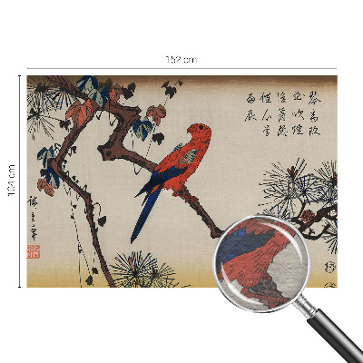 Fotografická tapeta na vliese Vták na konári