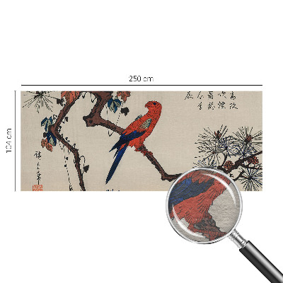 Fotografická tapeta na vliese Vták na konári