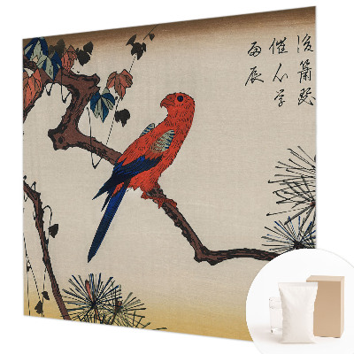 Fotografická tapeta na vliese Vták na konári