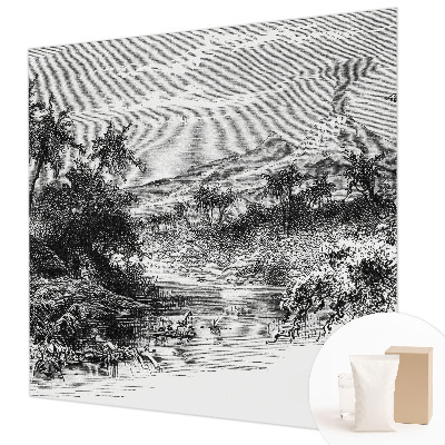 Fototapeta s potlačou na vliese Exotická panoráma