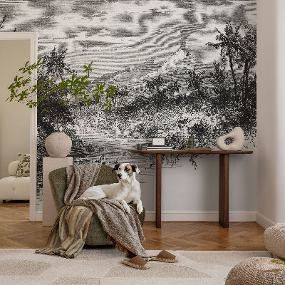 Fototapeta s potlačou na vliese Exotická panoráma