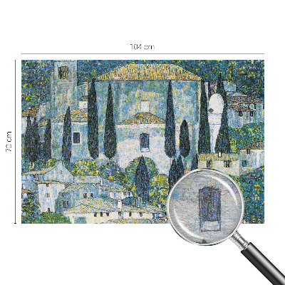 Moderná fototapeta na mieru Cyprusové domy