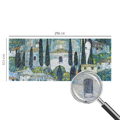 Moderná fototapeta na mieru Cyprusové domy