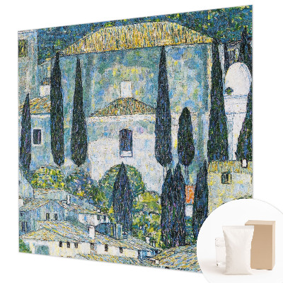 Moderná fototapeta na mieru Cyprusové domy