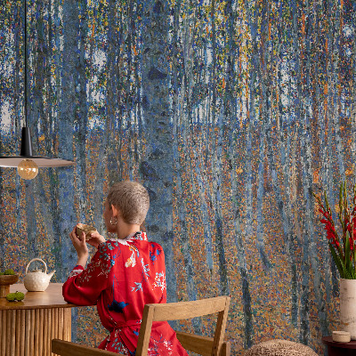 Fototapeta na mieru do obývačky Brezový les