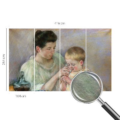 Vliesová fototapeta Rodičovská starostlivosť