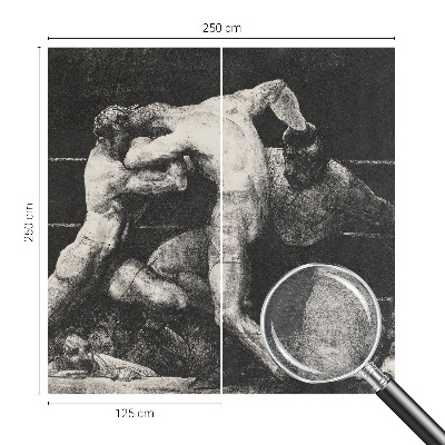 Fototapeta Súboj boxerov