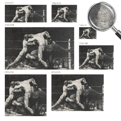 Fototapeta Súboj boxerov