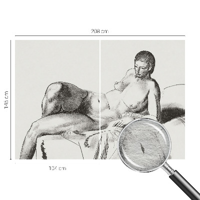 Fototapeta na mieru Umelecký akt