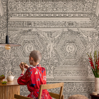 Vliesová tapeta na stenu Klasický ornament