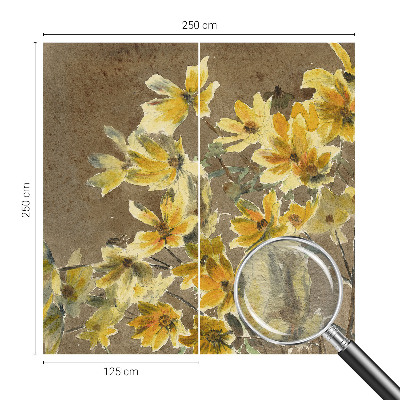 Vliesová fototapeta pre deti Slnečná kytica