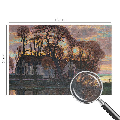 Fotografická tapeta vliesová Večerná krajina