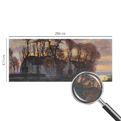 Fotografická tapeta vliesová Večerná krajina