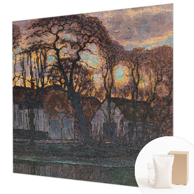 Fotografická tapeta vliesová Večerná krajina