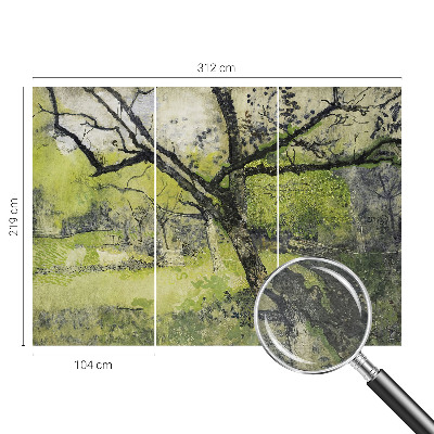 Fototapeta s potlačou na vliese Jarný park