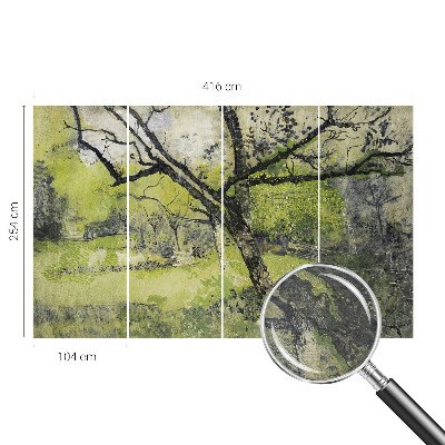 Fototapeta s potlačou na vliese Jarný park