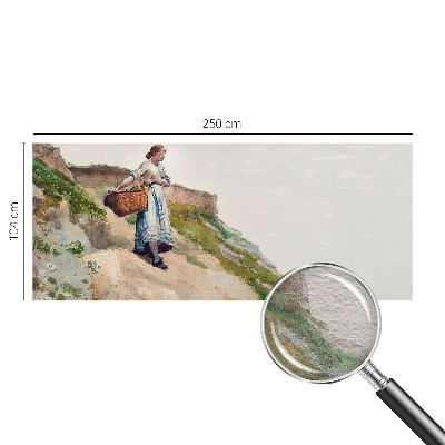 Moderná fototapeta Ženská krajina