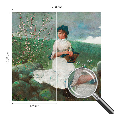 Moderná fototapeta na mieru Kvetinový pokoj