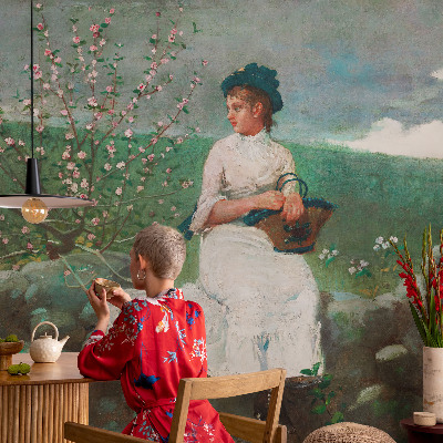 Moderná fototapeta na mieru Kvetinový pokoj