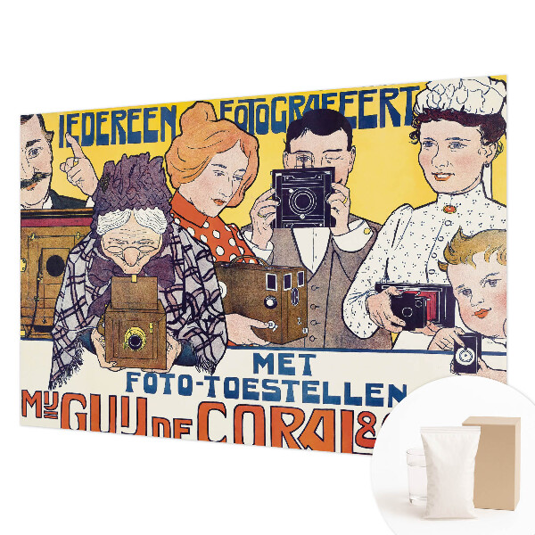 Fototapeta na mieru do obývačky Vášeň pre fotografovanie