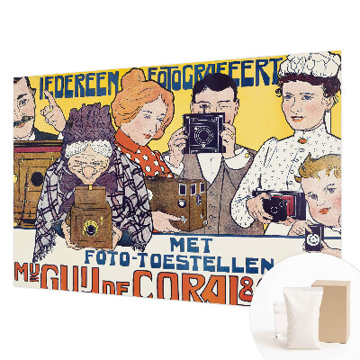 Fototapeta na mieru do obývačky Vášeň pre fotografovanie