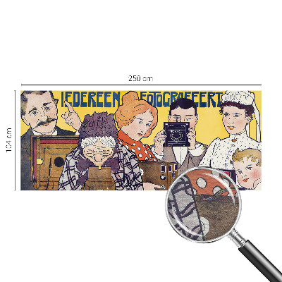 Fototapeta na mieru do obývačky Vášeň pre fotografovanie