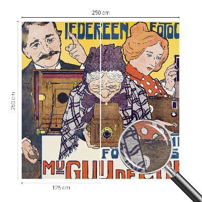 Fototapeta na mieru do obývačky Vášeň pre fotografovanie