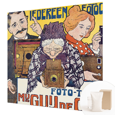 Fototapeta na mieru do obývačky Vášeň pre fotografovanie