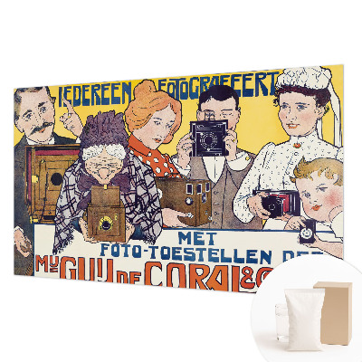 Fototapeta na mieru do obývačky Vášeň pre fotografovanie