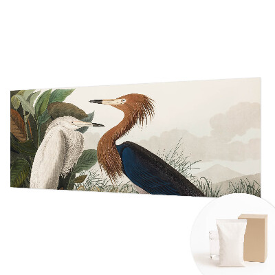 Vliesová fototapeta Vtáky v rastlinách