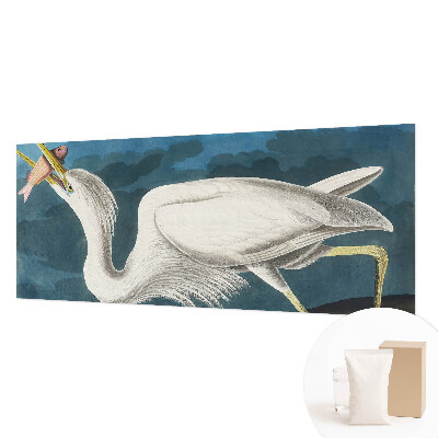 Tapeta Vták s rybou