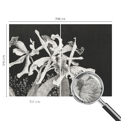 Vliesová tapeta Ilustrácia orchidey