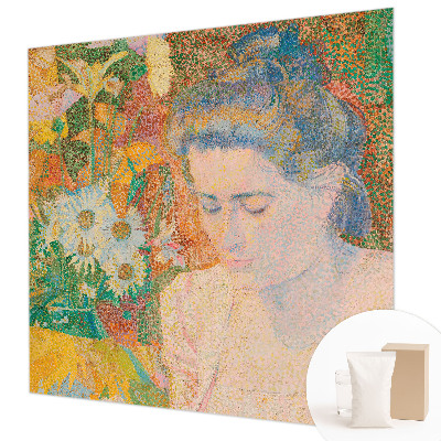 Fototapeta do obývačky Kvetinový portrét