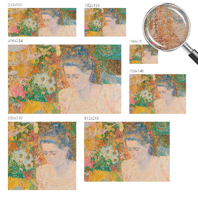 Fototapeta do obývačky Kvetinový portrét