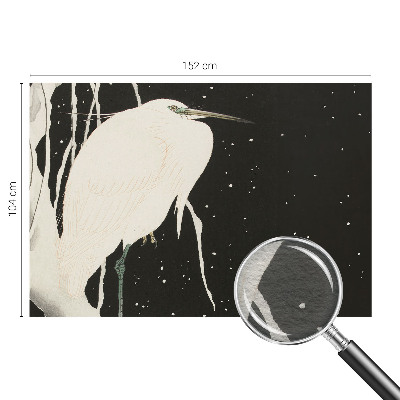 Vliesová tapeta na stenu Zimný vták