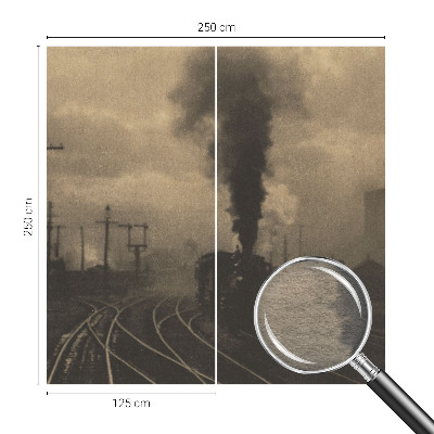 Fotografická tapeta na vliese Priemyselná krajina