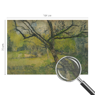 Fototapeta s potlačou na vliese Zelená krajina